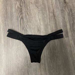 Details about Victoria's Secret Black Contrast Trim Double Banded Itsy Bikini Bottom NWT M Details about Victoria's Secret Black Contrast Trim Double Banded Itsy Bikini Bottom NWT M